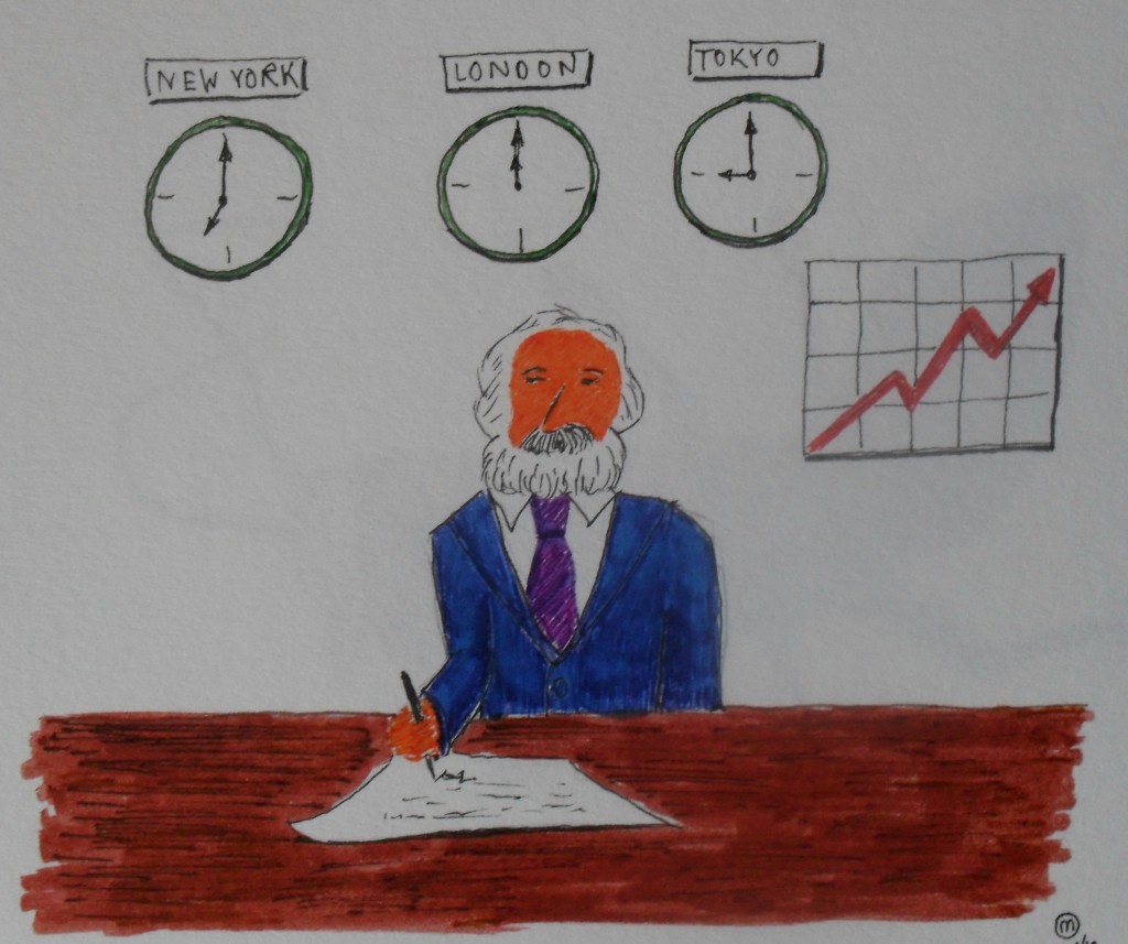 Karl Marx businessman